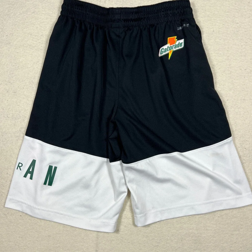 Air Jordan‎ Breathe Like Mike Gatorade Shorts Mens M Black White AJ1648-010